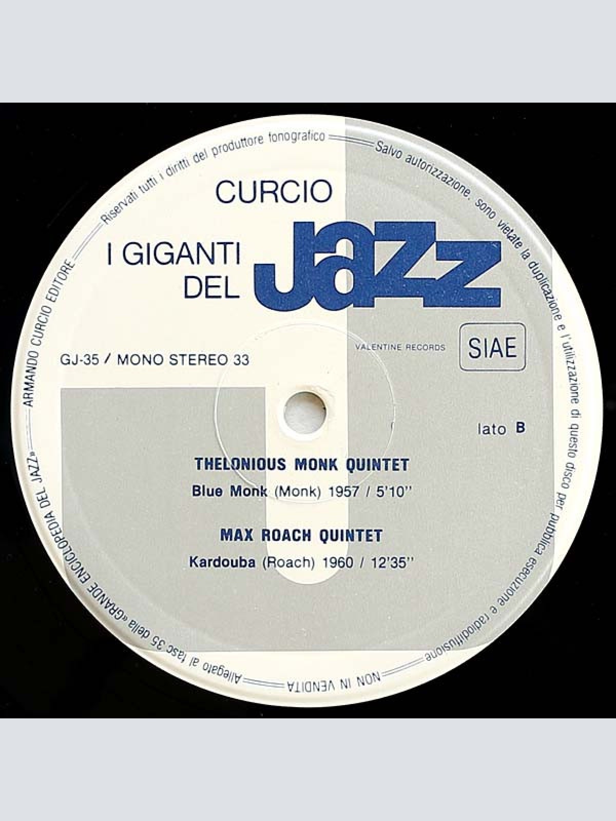 Vinyl / Phil Woods - Max Roach Quintet - Woody Herman And His Orchestra - Gerry Mulligan's New Sextet - And Many Others* - Jazz Giants