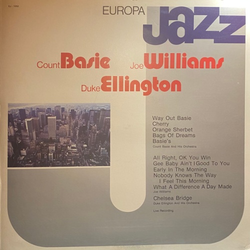 Vinyl / Count Basie, Joe Williams, Duke Ellington - Europa Jazz