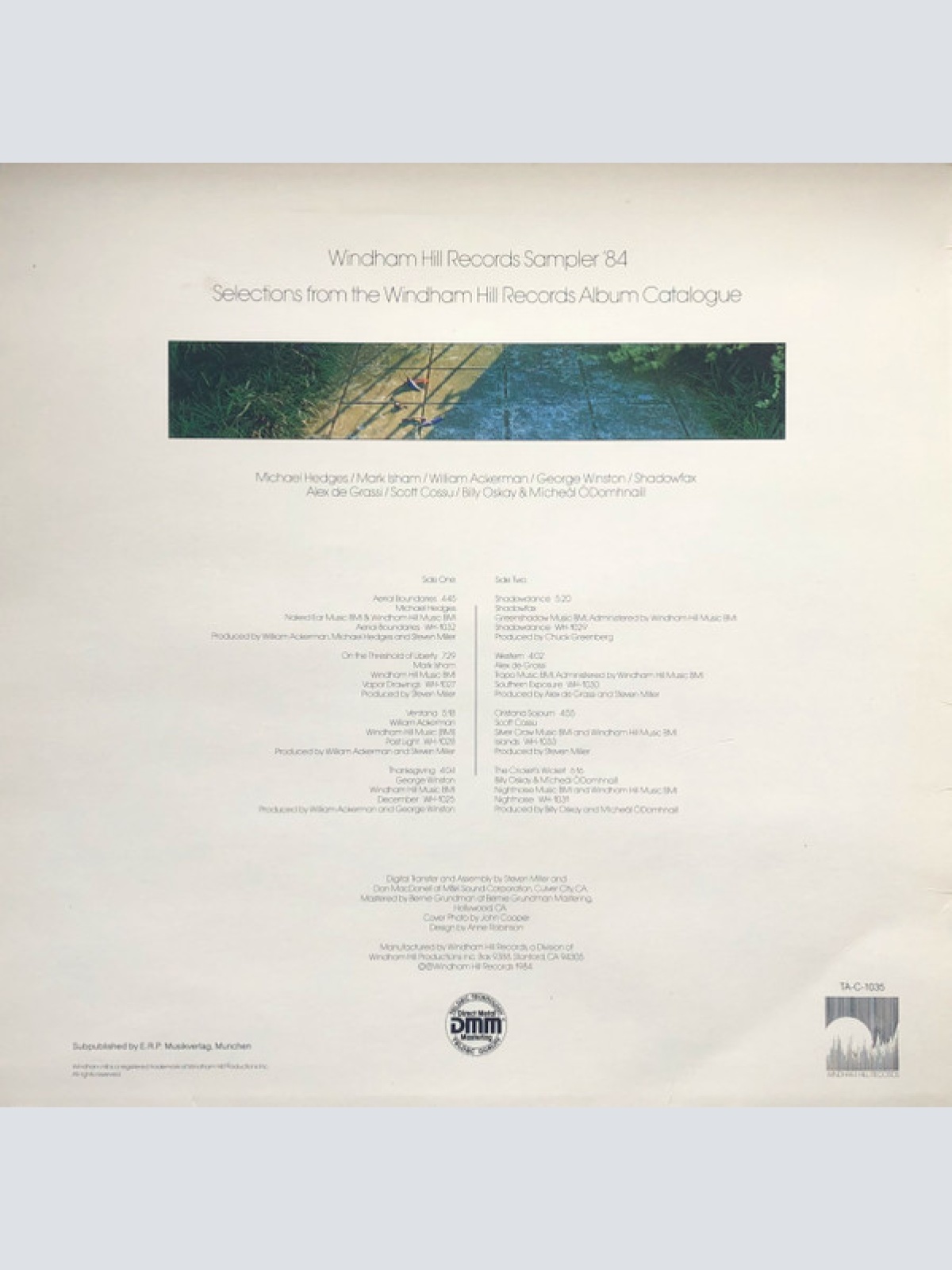 Vinyl / Various - Windham Hill Records Sampler '84