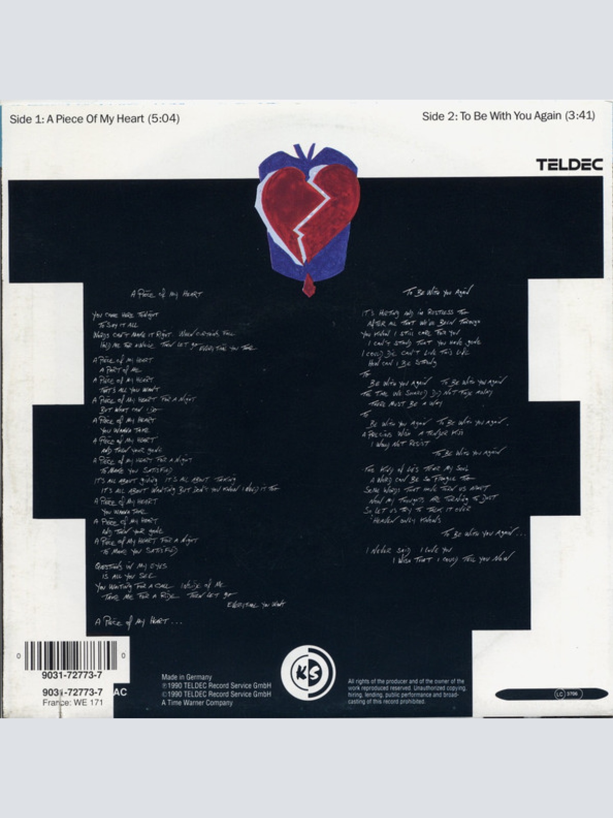 Vinyl / Kiyan Stone - A Piece Of My Heart