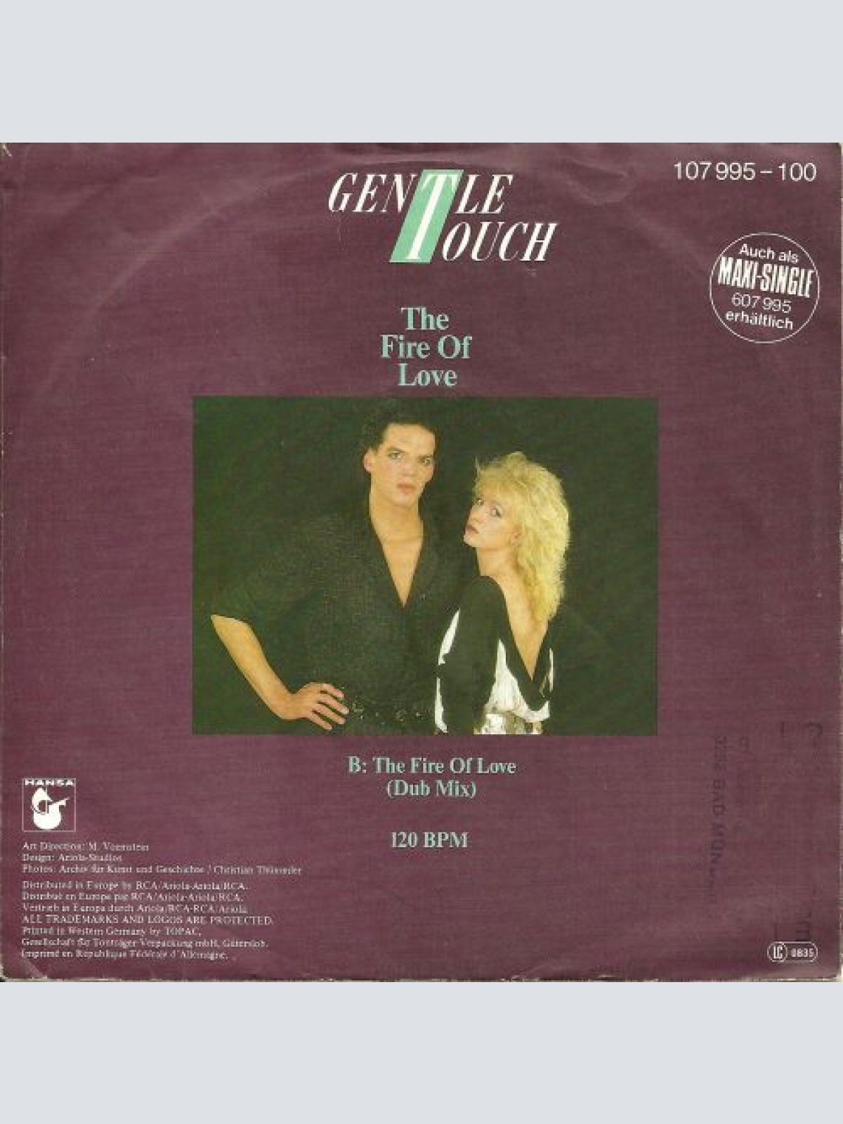 Vinyl / Gentle Touch (2) - The Fire Of Love
