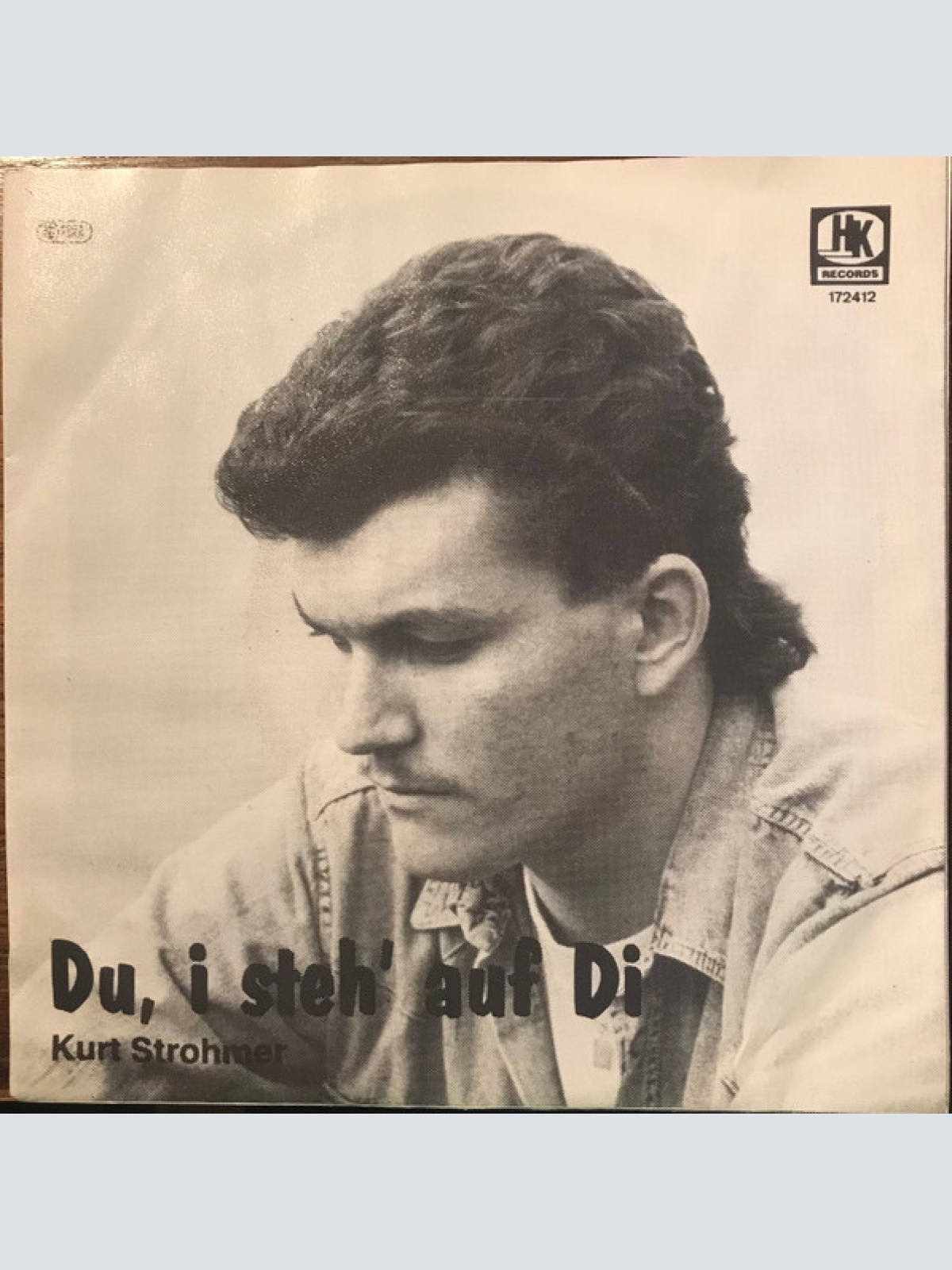 Vinyl / Kurt Strohmer - Du, I Steh Auf Di
