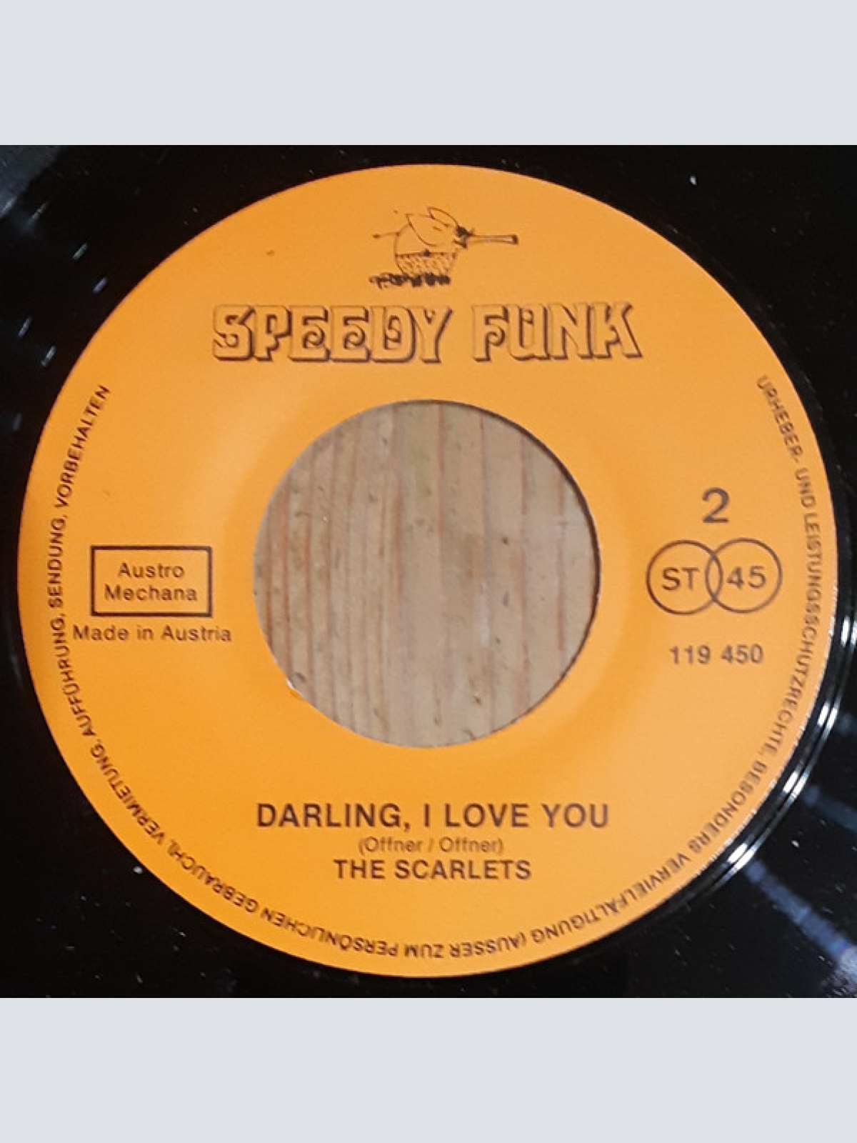 Vinyl / The Scarlets (5) - Pribitzer / Darling, I Love You