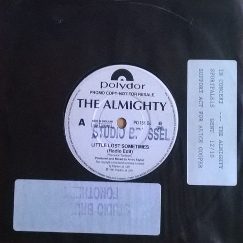 Vinyl / The Almighty - Little Lost Sometimes (Radio Edit)