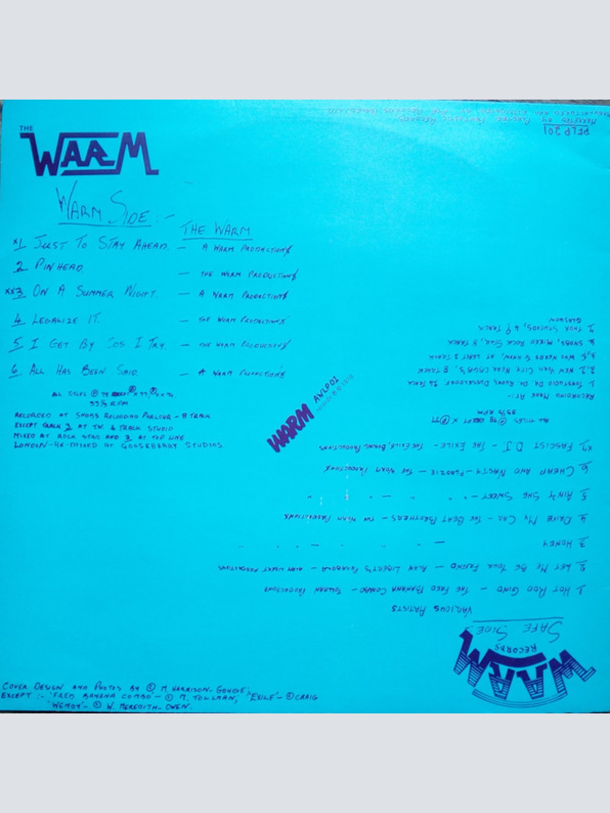 Vinyl / The Warm / Various - Nova-Vaga