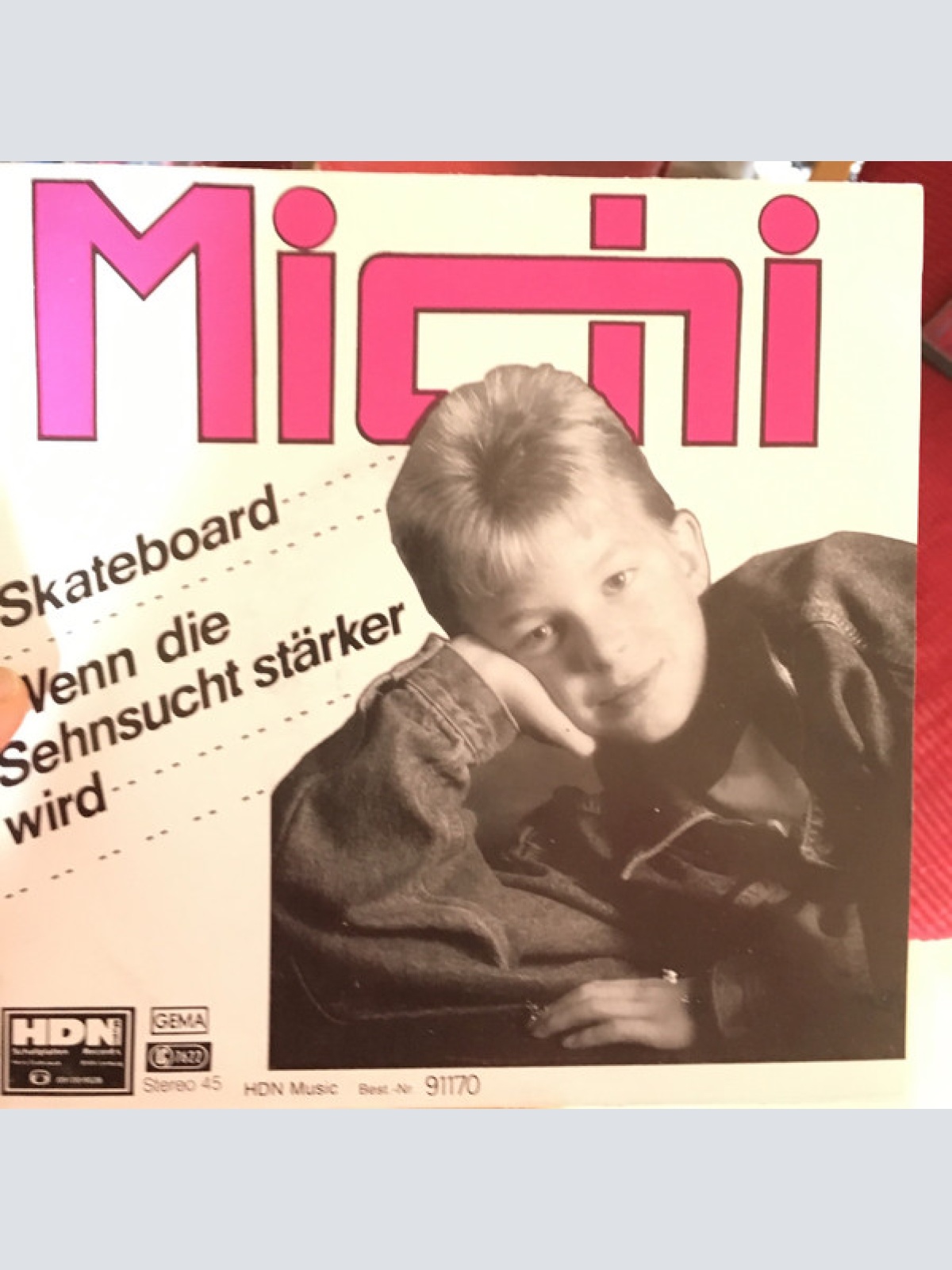 Vinyl / Michi (51) - Skateboard / Wenn Die Sehnsucht Stärker Wird