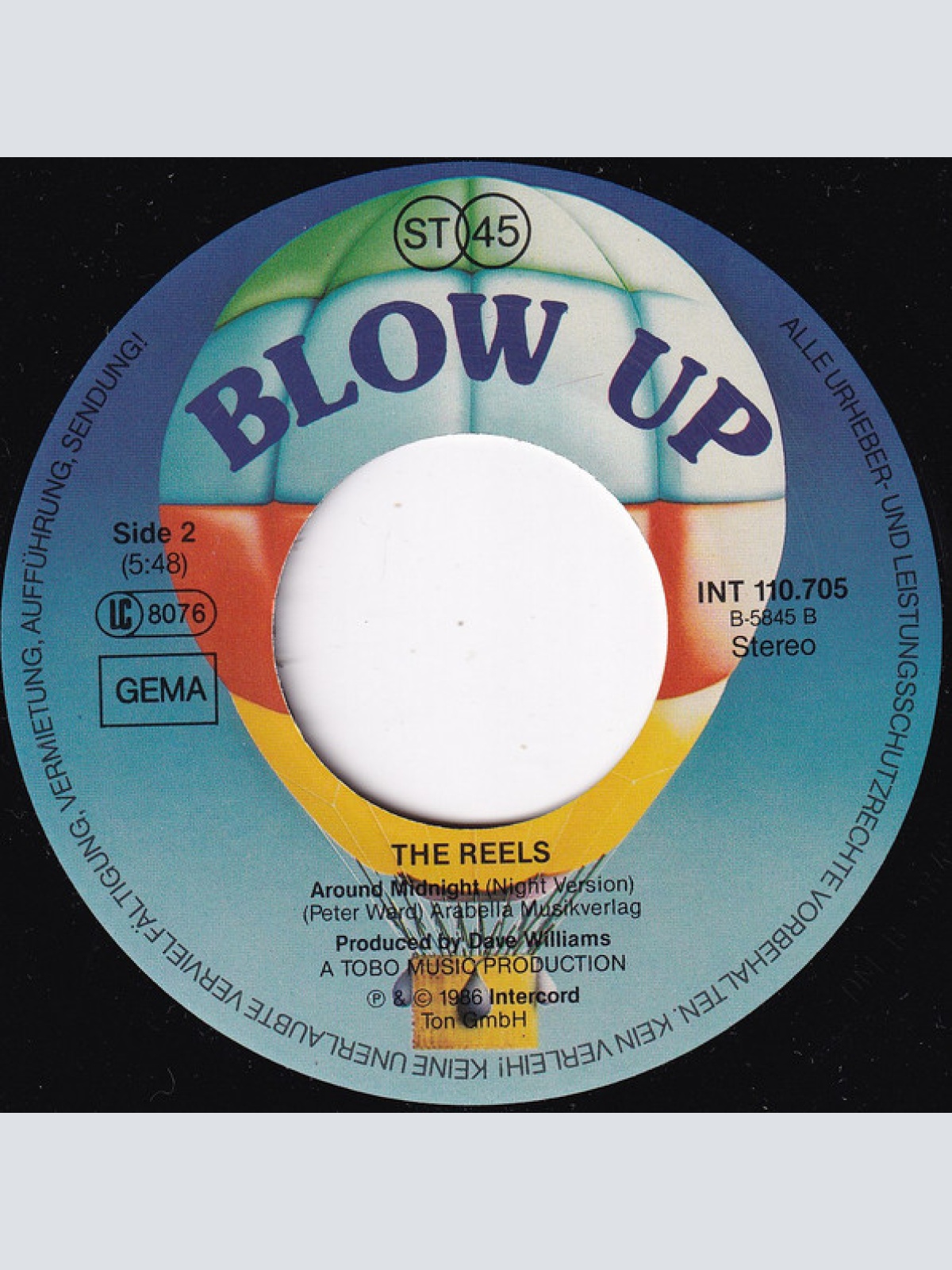 Vinyl / The Reels (4) - Around Midnight