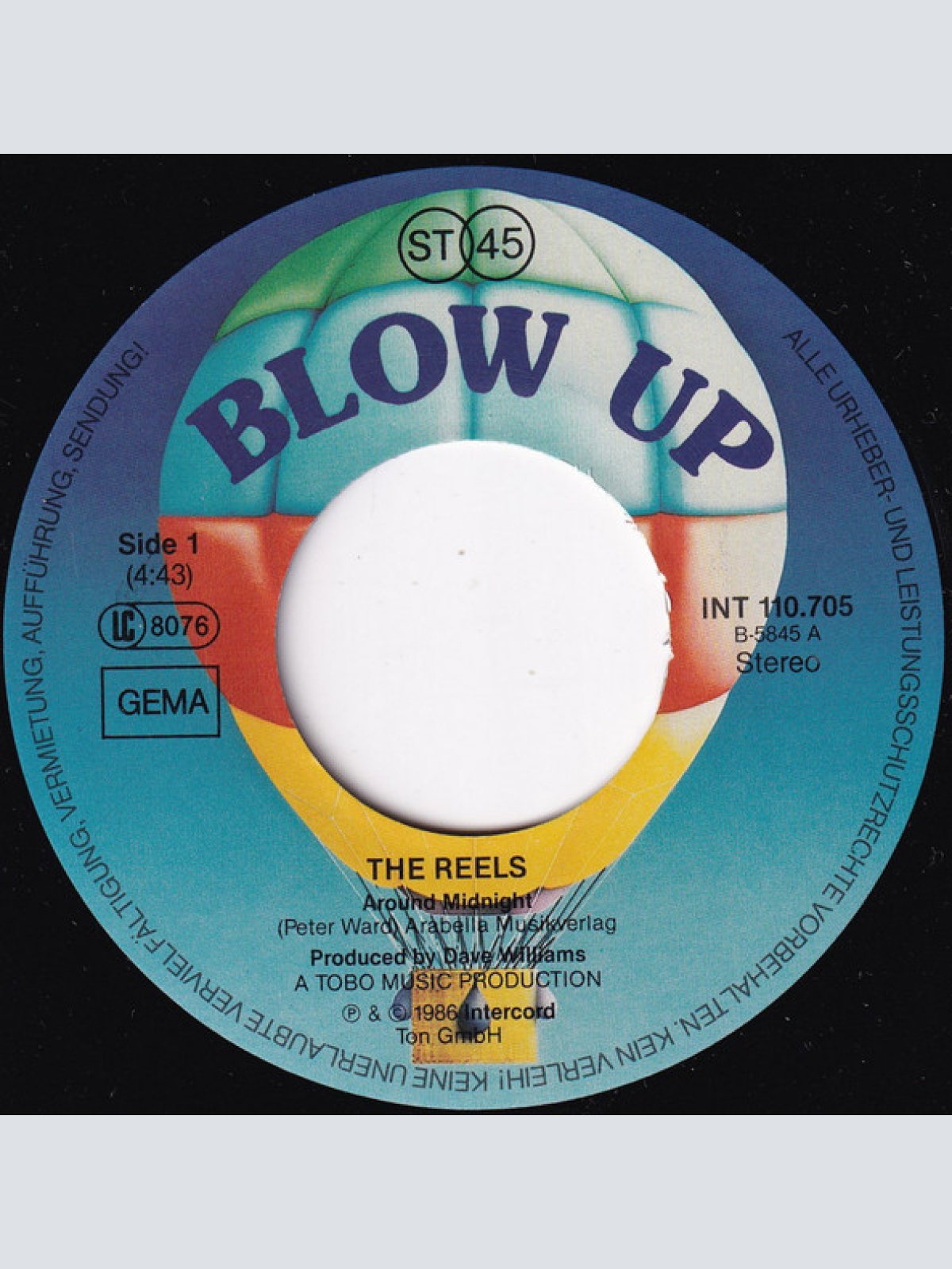 Vinyl / The Reels (4) - Around Midnight