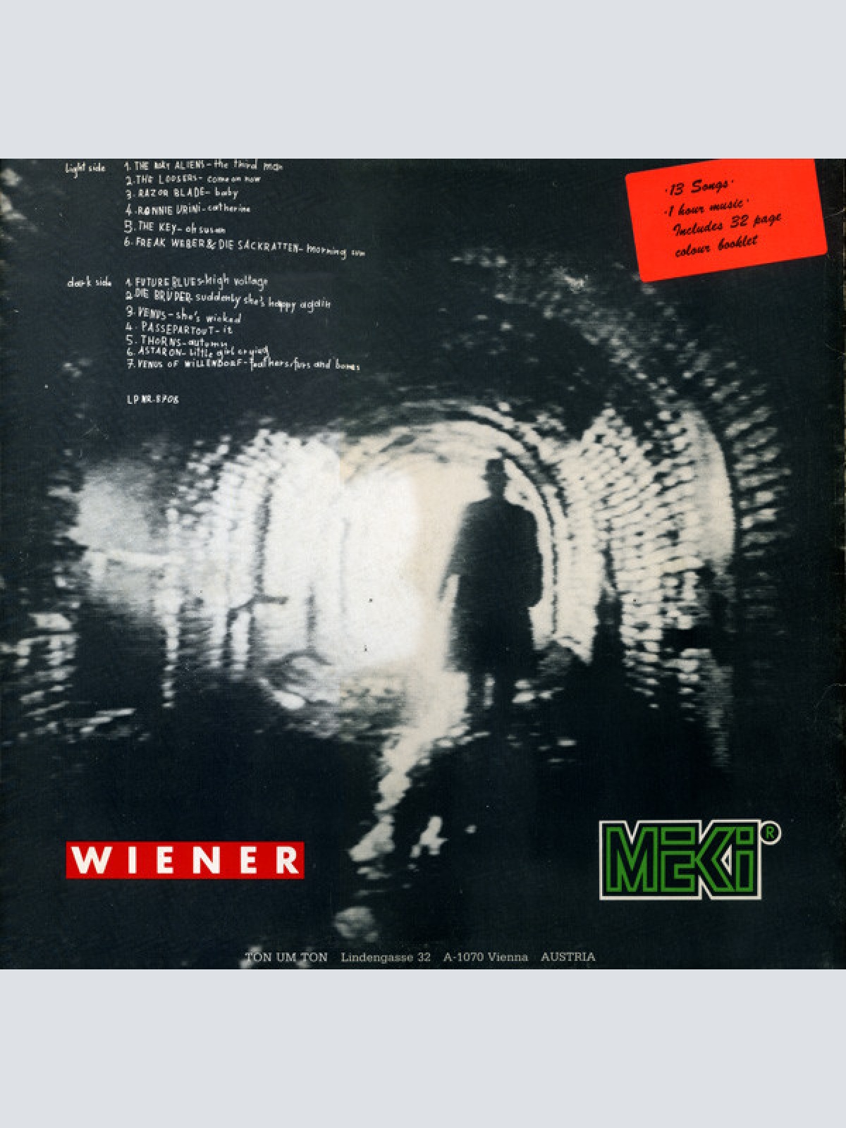 Vinyl / Various - The 3rd Man - Vienna Underground '87