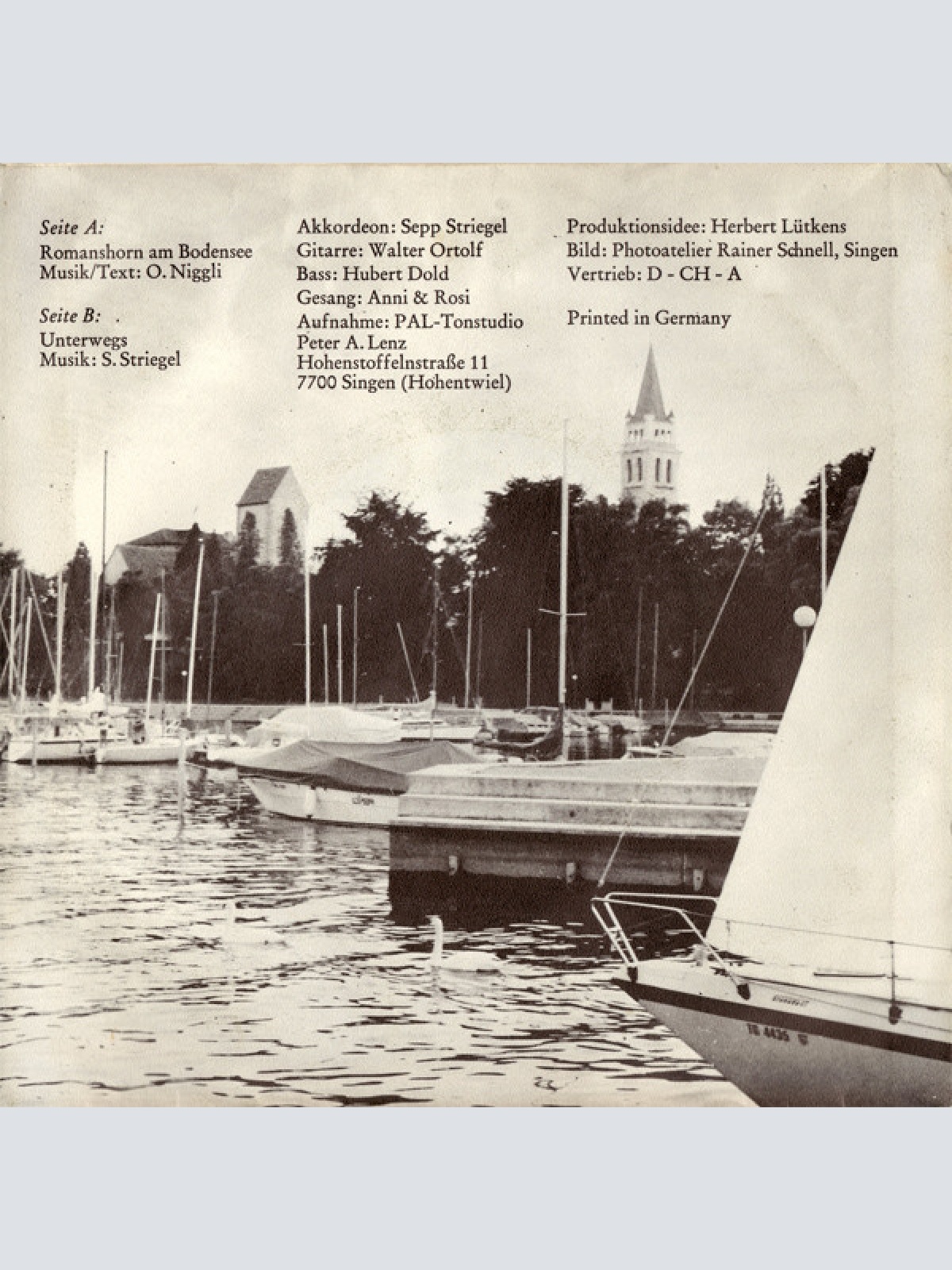 Vinyl / Die Seemöven - Romanshorn Am Bodensee / Unterwegs