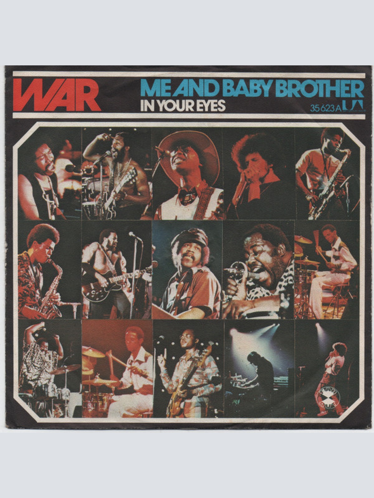 Vinyl / War - Me And Baby Brother
