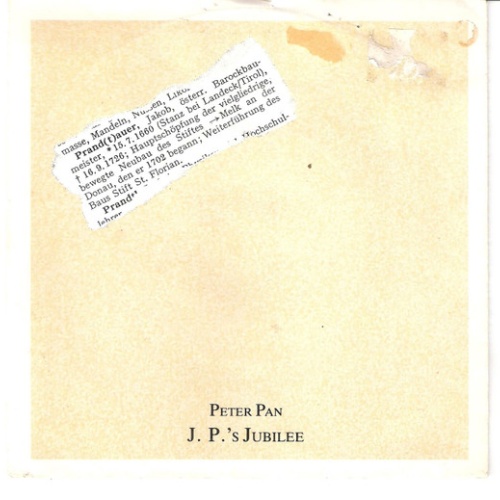 Vinyl / Peter Pan (14) - J.P.'s Jubilee