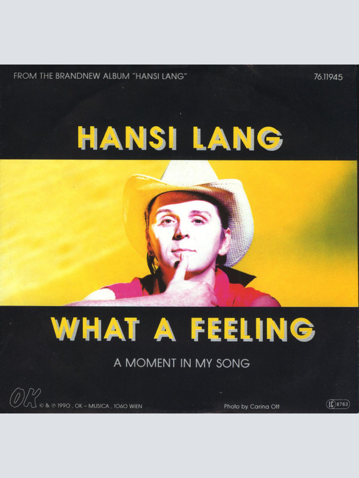 Vinyl / Hansi Lang - What A Feeling