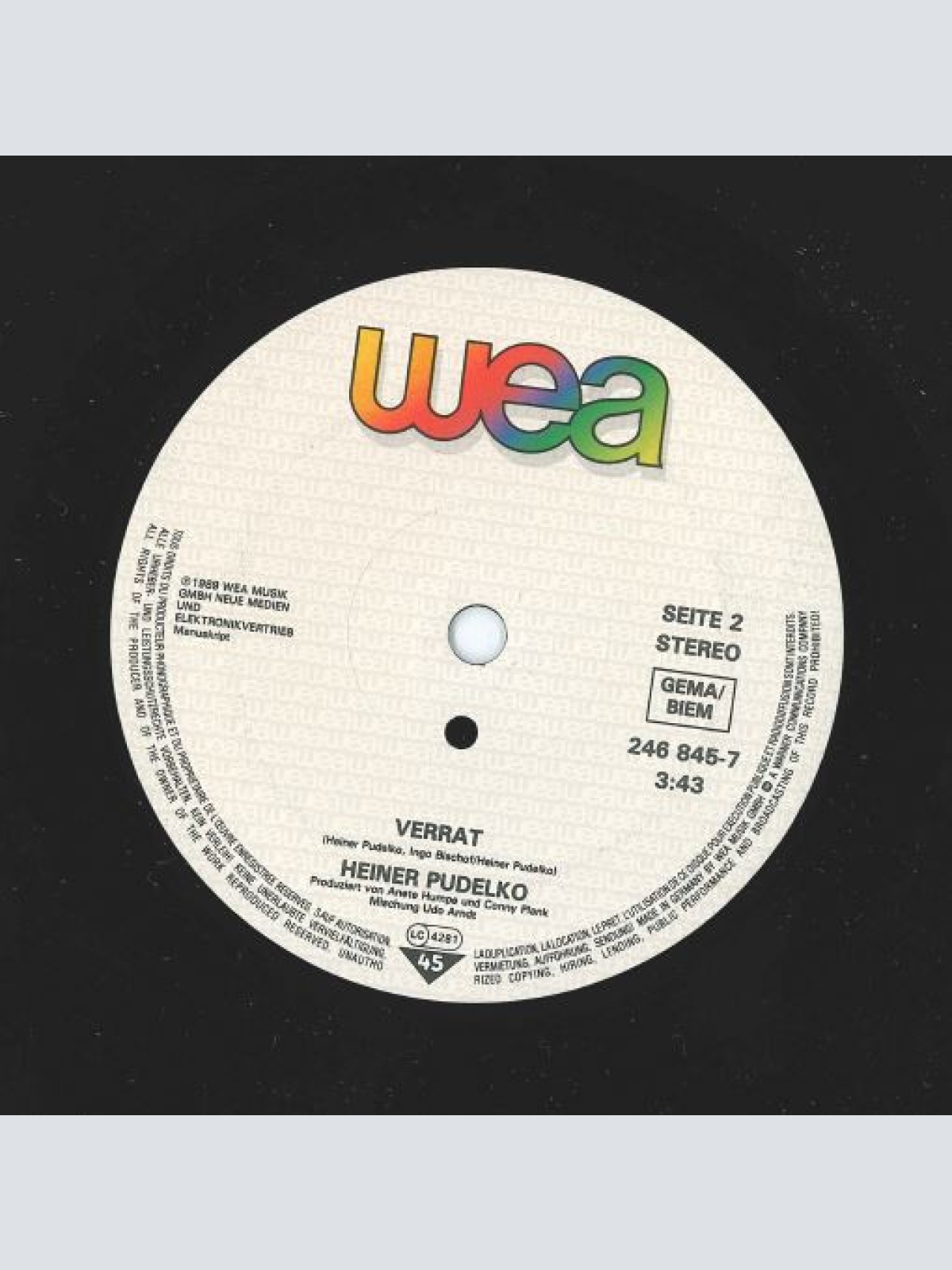 Vinyl / Heiner Pudelko - Mein Schatz