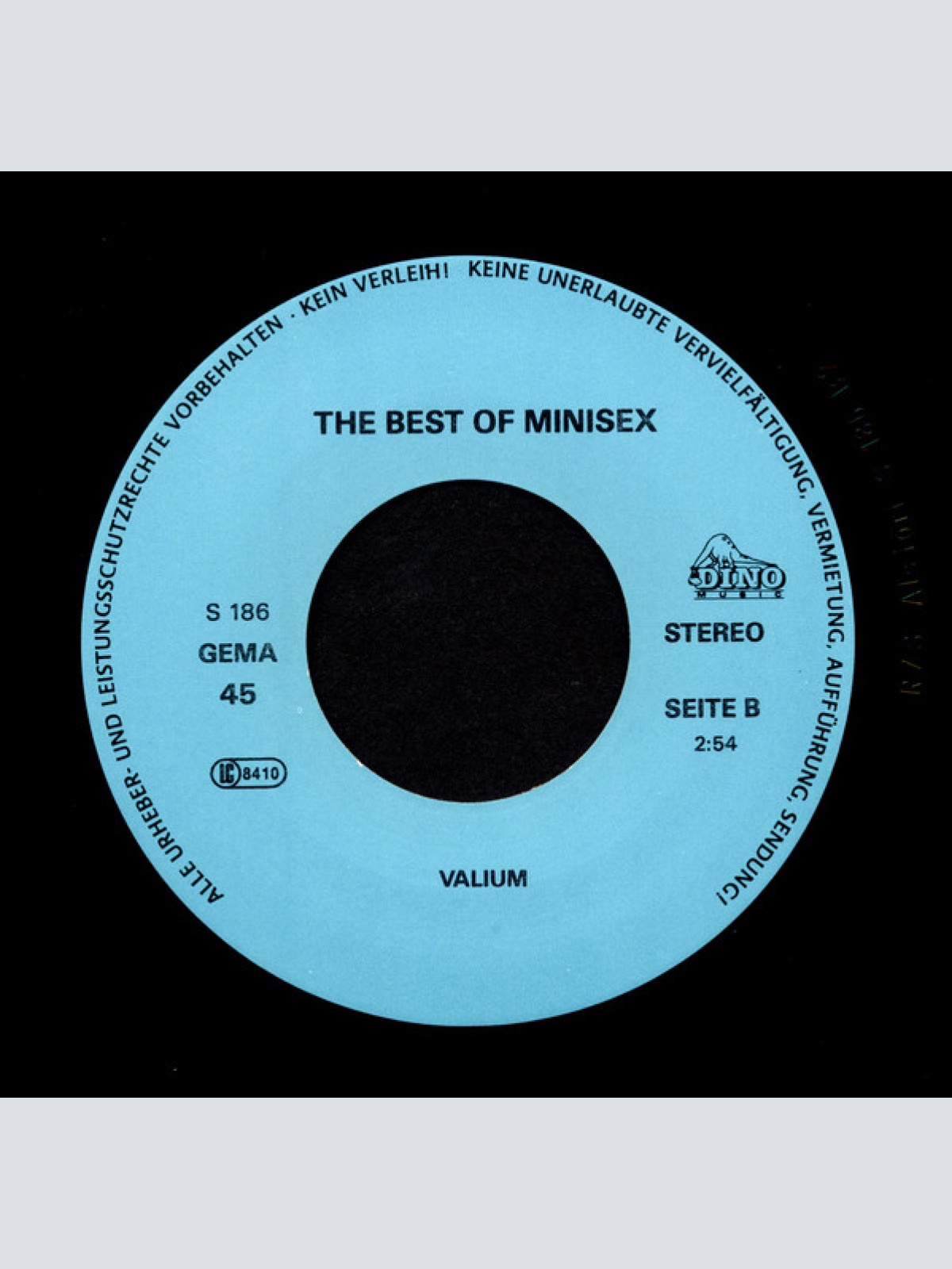 Vinyl / Minisex - Ciao Ciao