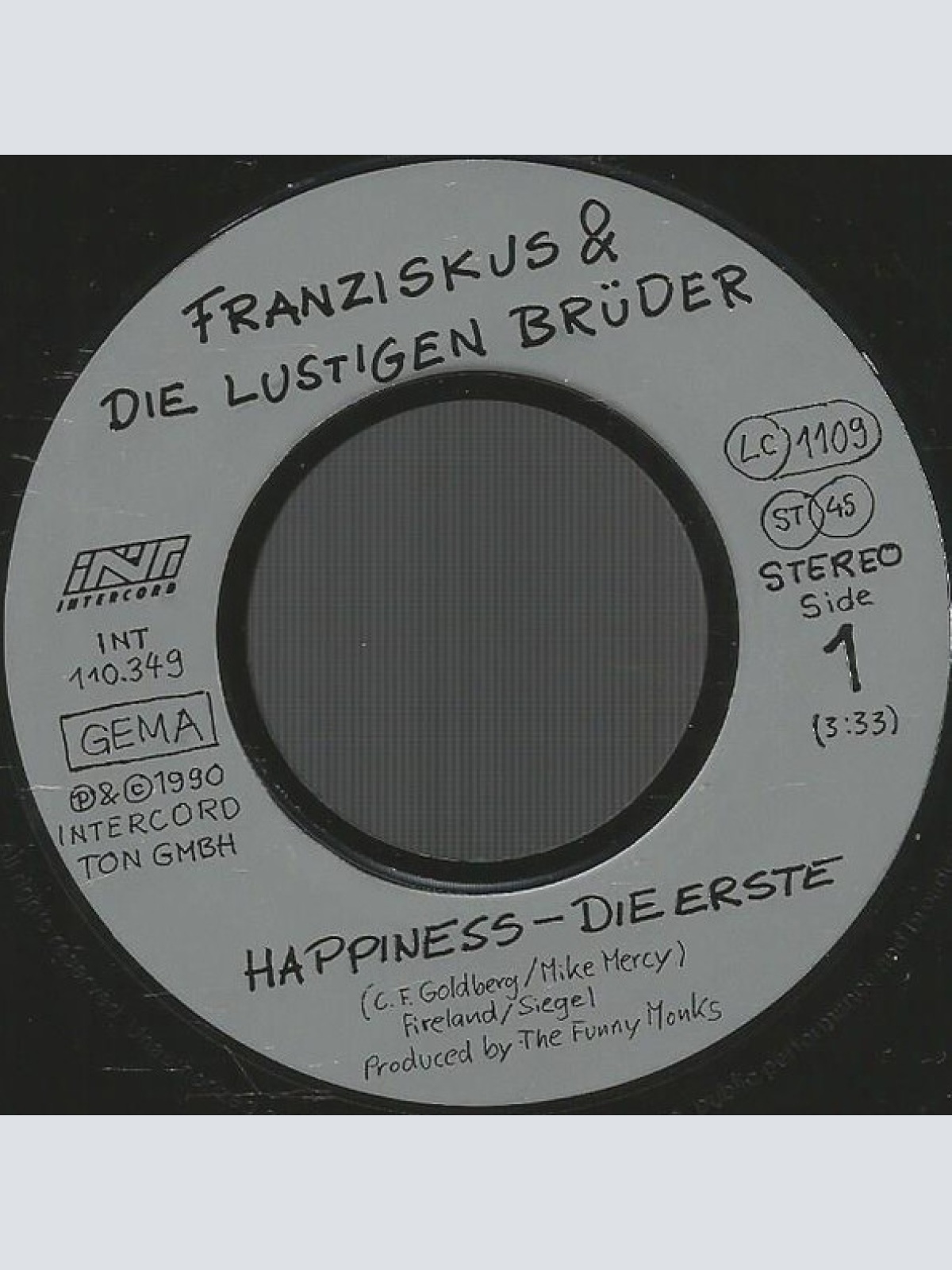 Vinyl / Franziskus & Die Lustigen Brüder - Happiness