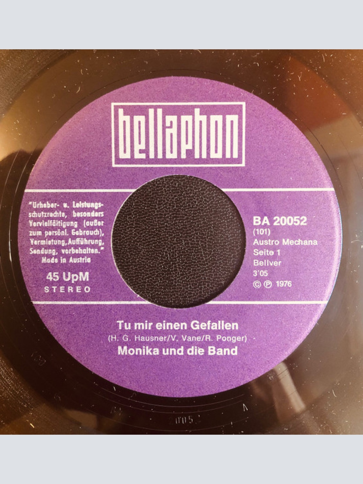 Vinyl / Monika Und Die Band - Tu Mir Einen Gefallen