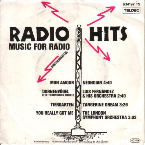 Vinyl / Neondian* / Luis Fernandez & His Orchestra* / Tangerine Dream / The London Symphony Orchestra* - Radio Hits (Music For Radio - Instrumental)