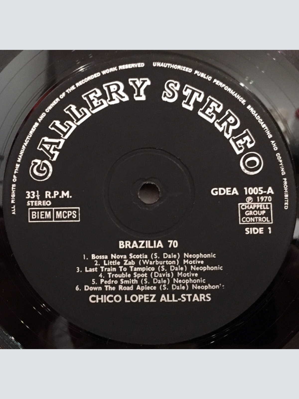 Vinyl / Brazilia 70 And The Chico Lopez All-Stars - South Of The Border