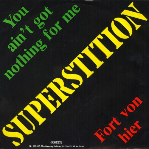 Vinyl / Superstition - You Ain't Got Nothing For Me