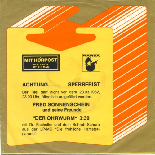 Vinyl / Fred Sonnenschein Und Seine Freunde - Der Ohrwurm