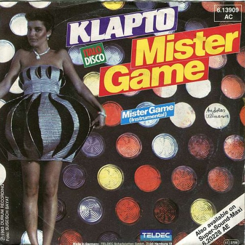 Vinyl / Klapto - Mister Game
