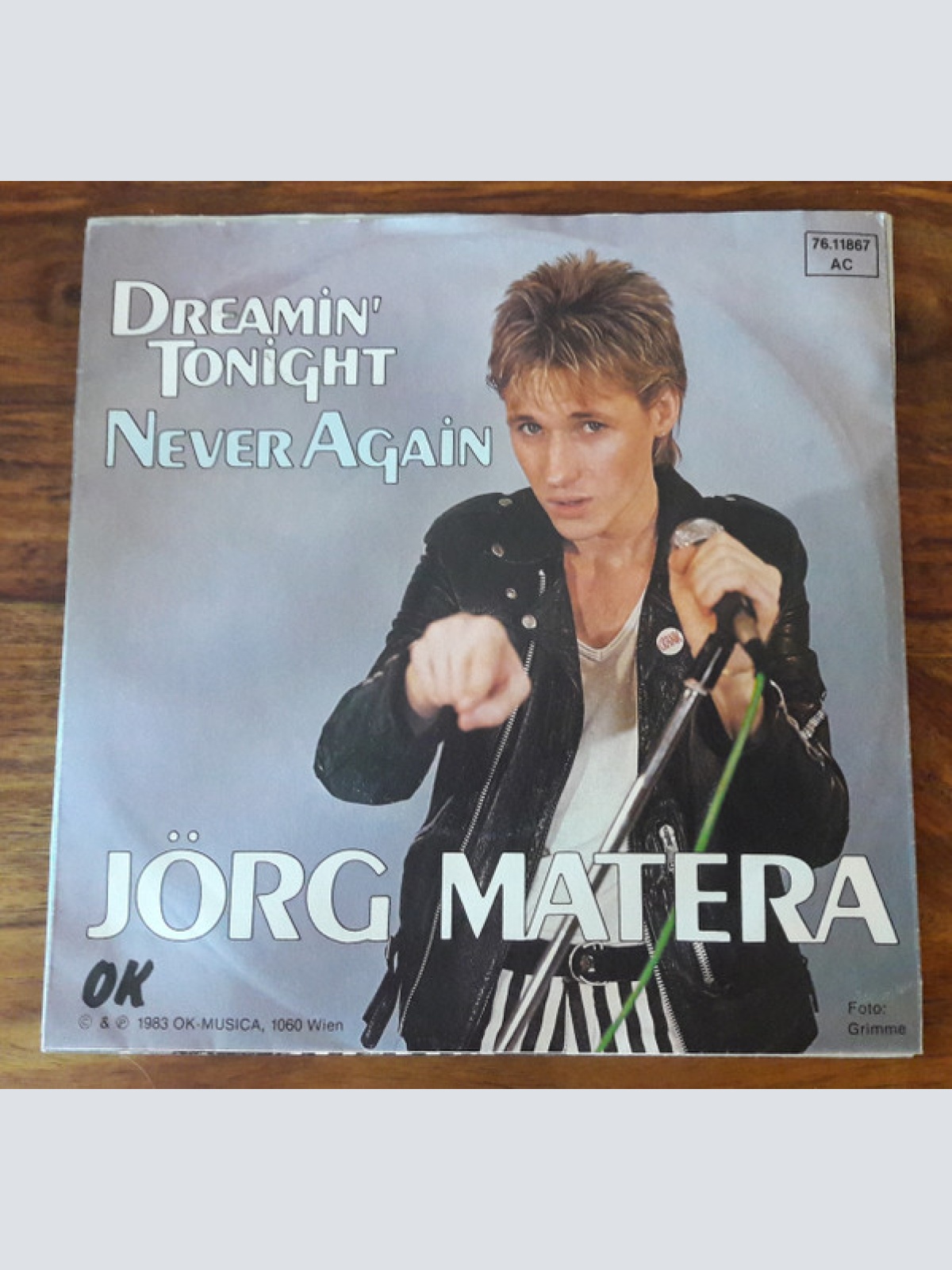 Vinyl / Jörg Matera - Dreamin' Tonight / Never Again