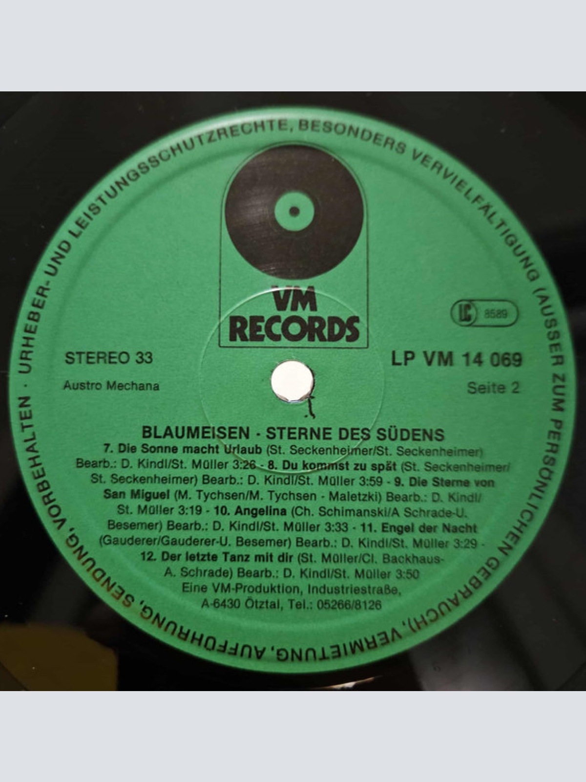 Vinyl / Blaumeisen - Sterne Des Südens