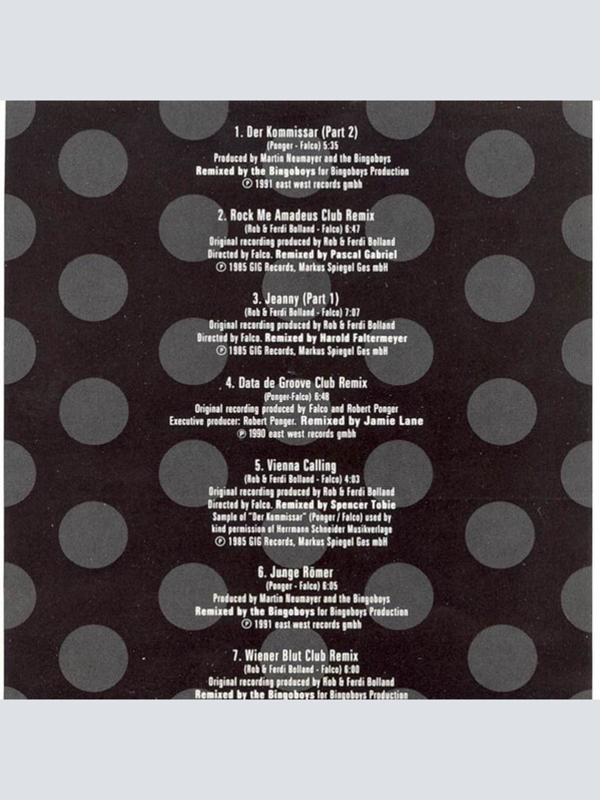 CD / Falco - The Remix Hit Collection