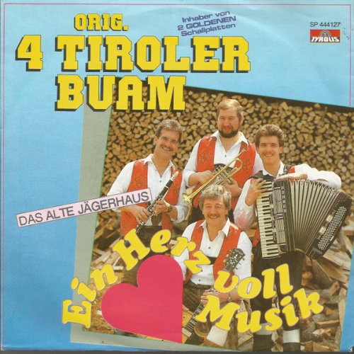 Vinyl / Orig. 4 Tiroler Buam* - Ein Herz Voll Musik