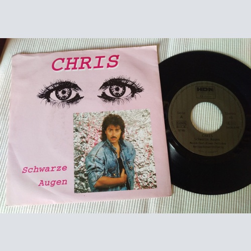 Vinyl / Chris (14) - Schwarze Augen / Deine Tränen brennen wie Feuer