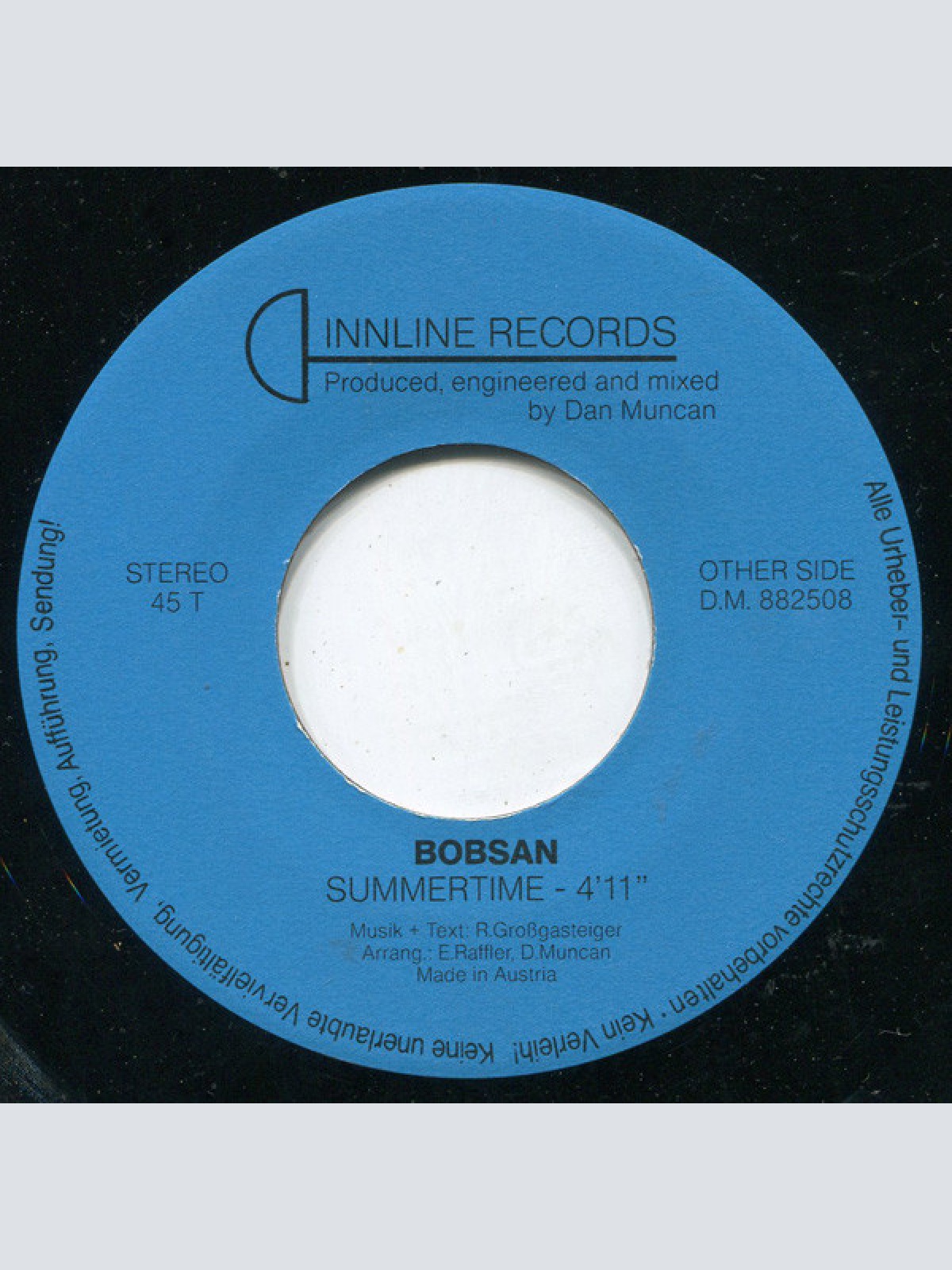 Vinyl / Bobsan (2) - My Girl / Summertime