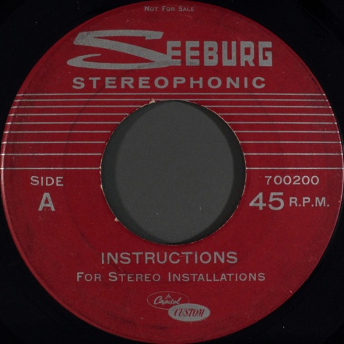 Vinyl / Unknown Artist - Instructions For Stereo Installations