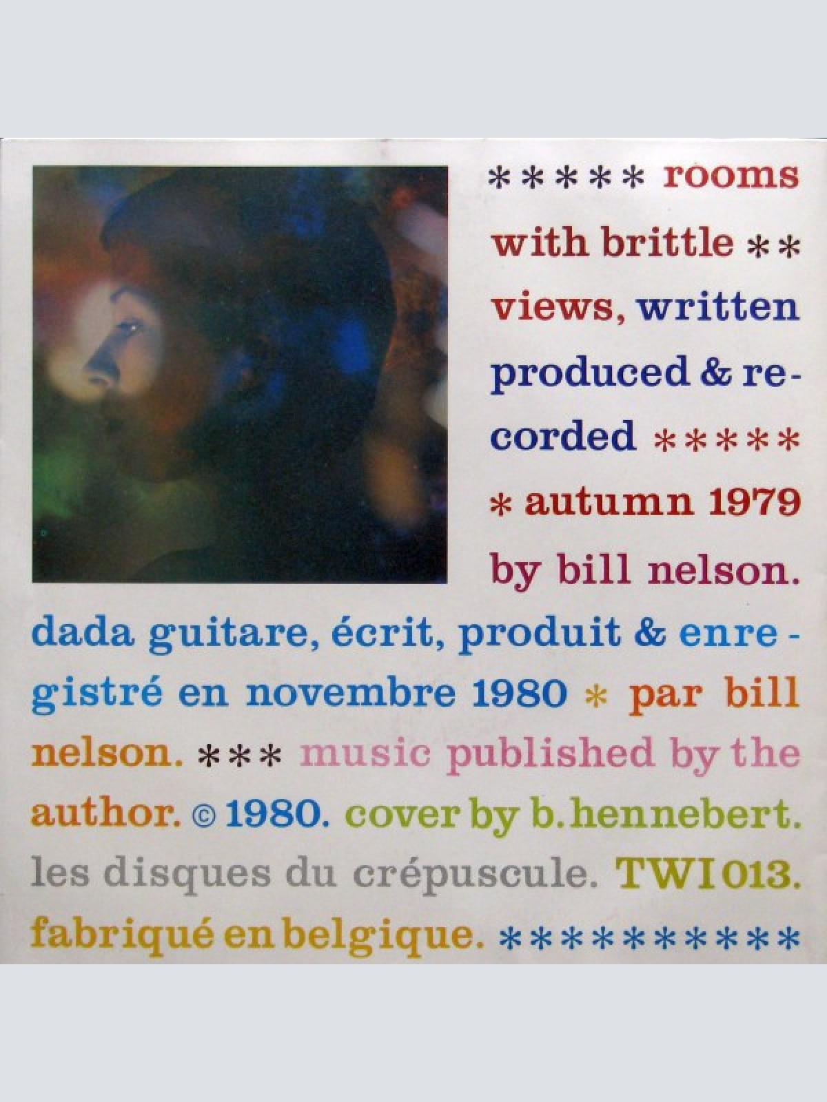 Vinyl / Bill Nelson - Permanent Flame (The Beginners Guide To Bill Nelson)