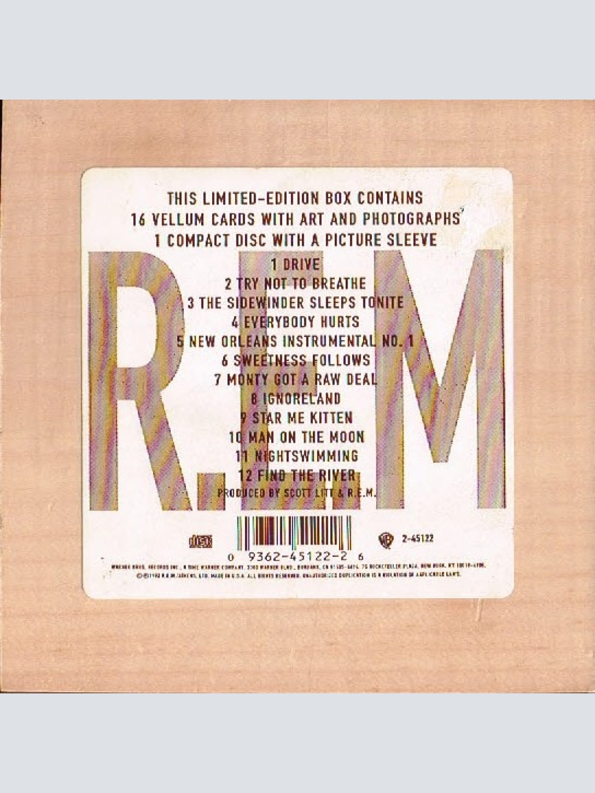 CD / R.E.M. - Automatic For The People