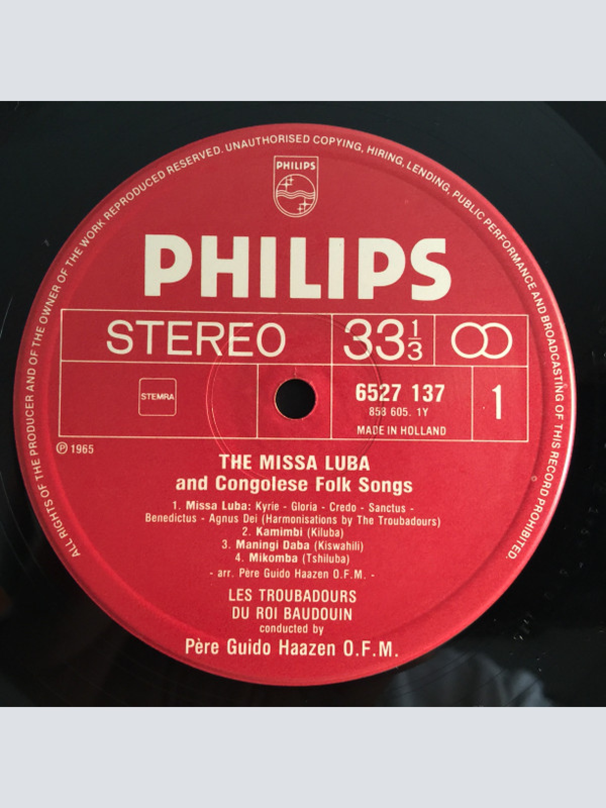 Vinyl / Les Troubadours Du Roi Baudouin - The Missa Luba And Congolese Folksongs