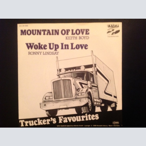 Vinyl / Keith Boyd (4) / Ronny Lindsay - Mountain Of Love / Woke Up In Love