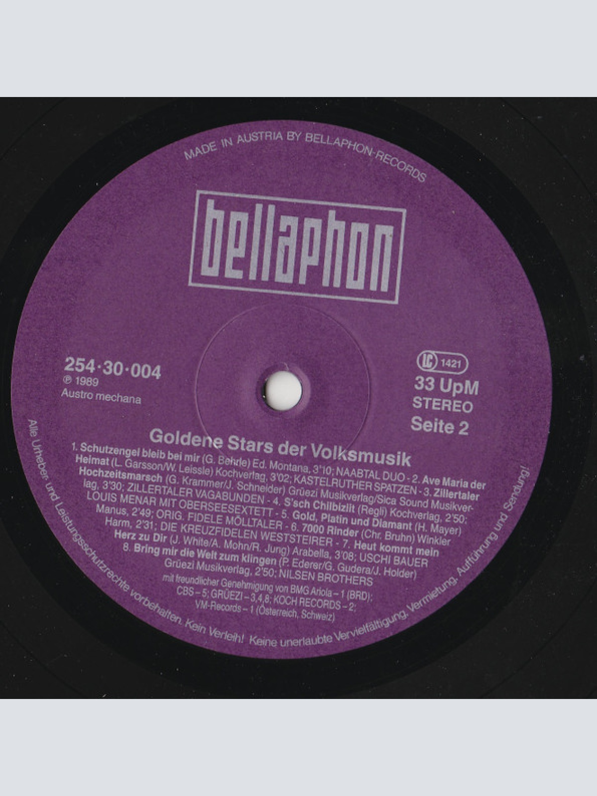 Vinyl / Various - Goldene Stars Der Volksmusik