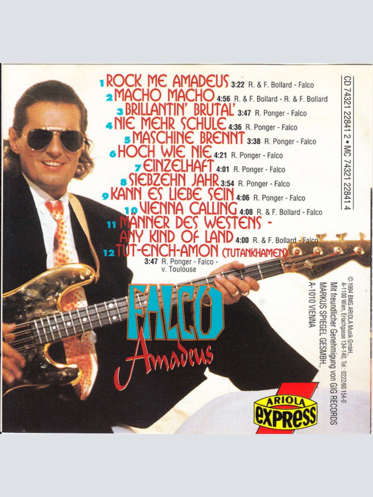 CD / Falco - Amadeus
