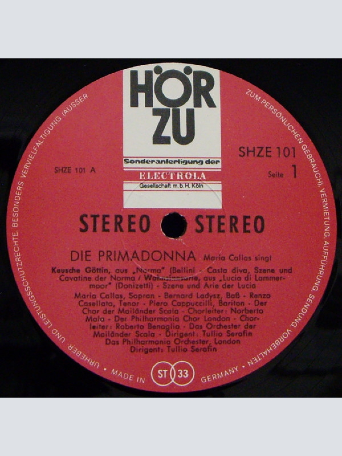 Vinyl / Maria Callas - Die Schönsten Arien