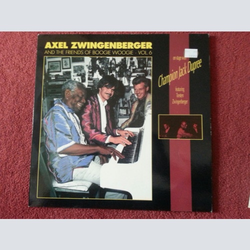 Vinyl / Axel Zwingenberger With Champion Jack Dupree - On Stage
