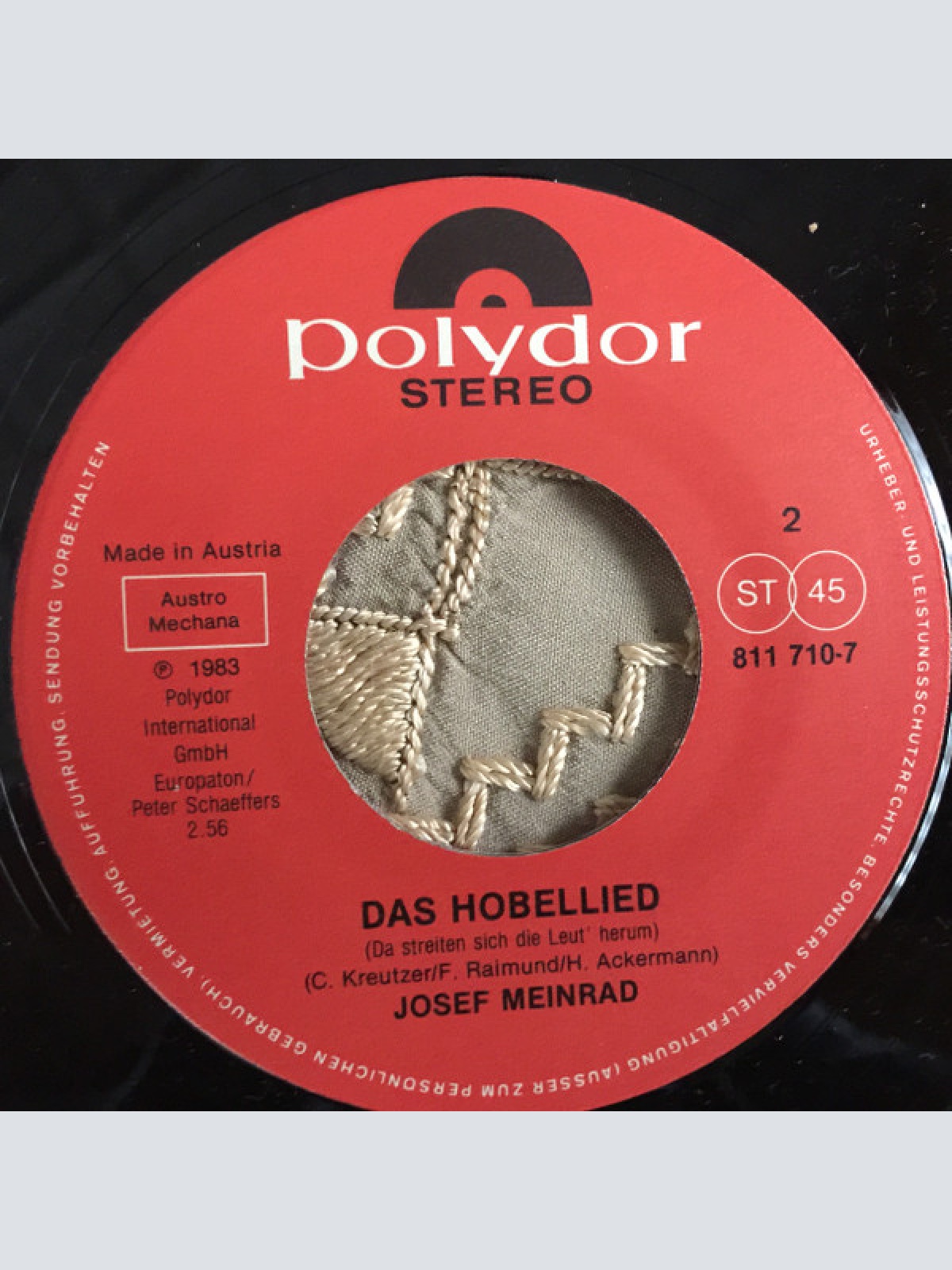 Vinyl / Josef Meinrad - Das Paul Hörbiger-Lied