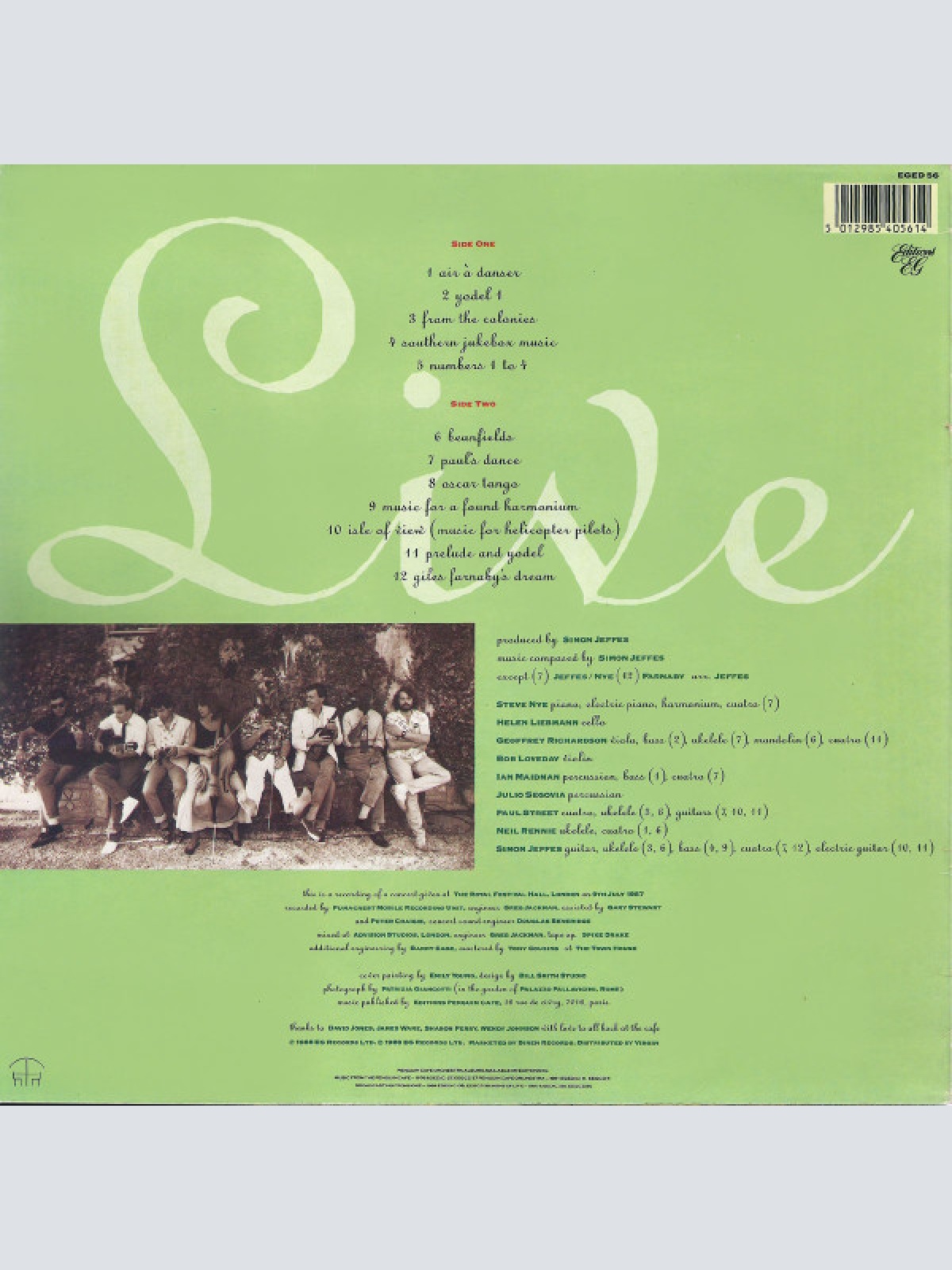 Vinyl / Penguin Cafe Orchestra - When In Rome...