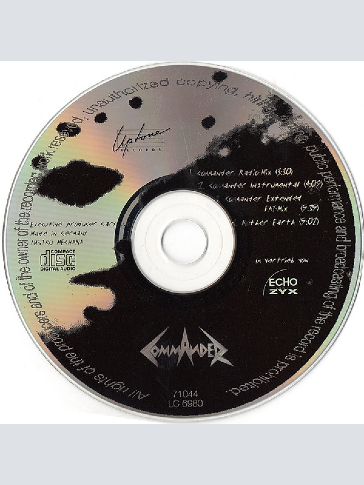 CD / Commander - Commander (1 To 3) / Mother Earth