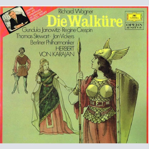 Vinyl / Richard Wagner - Gundula Janowitz, Régine Crespin, Thomas Stewart (2), Jon Vickers, Berliner Philharmoniker, Herbert von Karajan - Die Walküre
