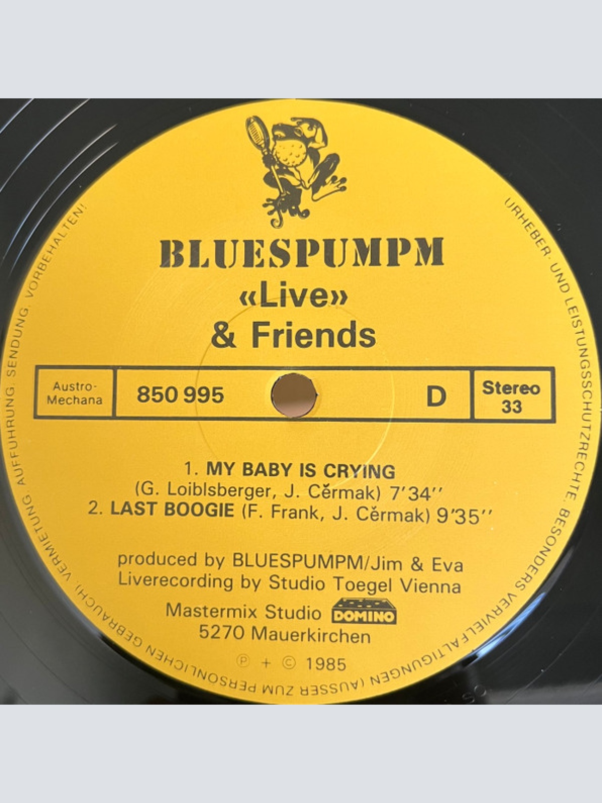 Vinyl / Bluespumpm - Live With Friends