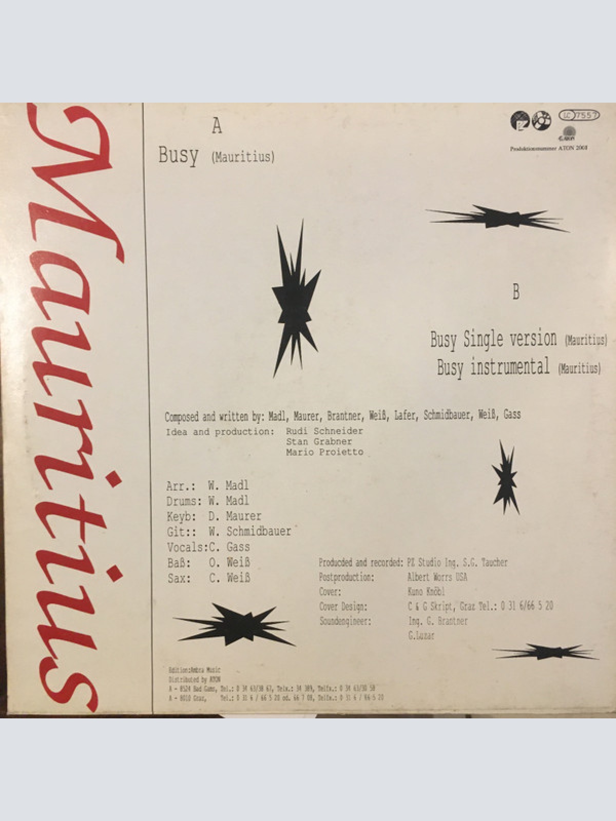 Vinyl / Mauritius (5) - Busy