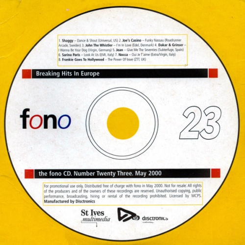 CD / Various - Fono, Breaking Hits In Europe 23