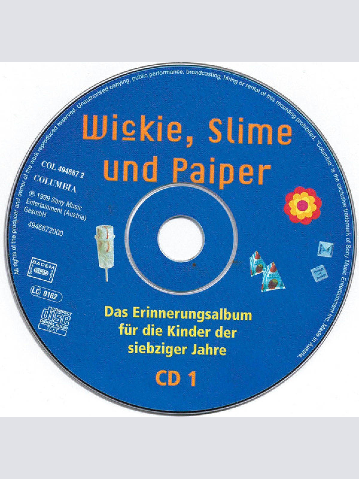 CD / Various - Wickie, Slime Und Paiper • Vol. 1
