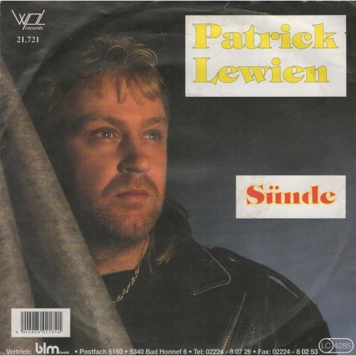 Vinyl / Patrick Lewien - Sünde